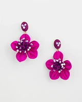 No Droop® Silk Flower Earrings