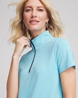 Zenergy® UPF Knit Half-Zip Dress