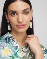 Turquoise Teardrop Earrings