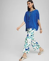 Scoop-Neck Poncho
