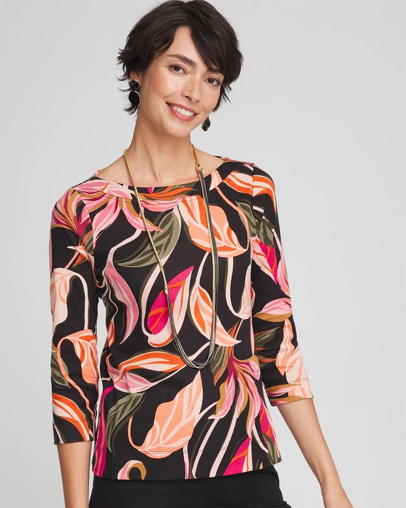 Orchid 3/4 Sleeve Tee