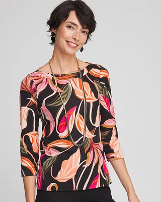 Orchid 3/4 Sleeve Tee