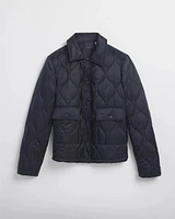 Cropped Quilted Jacket