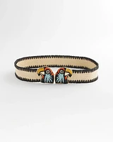 Tropical Parrot Stretch Belt