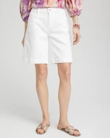Denim Trouser Shorts