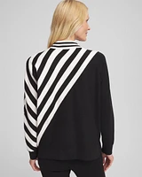 Zenergy® Luxe Cashmere Blend Striped Sweater