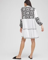 Eyelet Swim Dress Coverup
