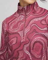 Zenergy® UPF Swirls Half-Zip Top