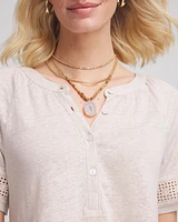 Convertible Agate Pendant Necklace