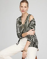 Leaf V-neck Sweater Tank