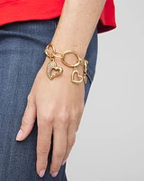 Heart Charm Bracelet