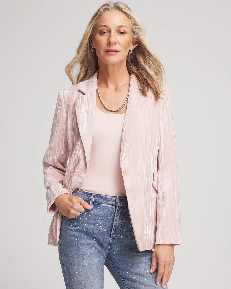 Velvet Blazer