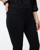 Black Pull-on Bootcut Jeggings