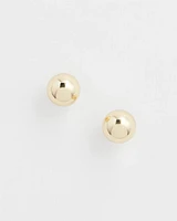 Gold Tone Stud Earrings