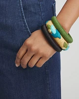 Raffia Bracelet Set