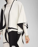 Reversible Colorblock Ruana