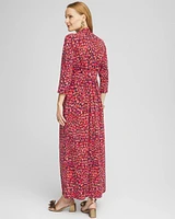 Knit Pleated Maxi Dress