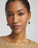 No Droop® Wood Bead Earrings
