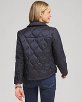 Cropped Quilted Jacket
