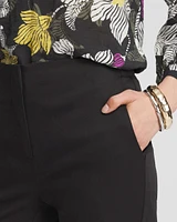 Cotton Sateen Capris