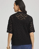 Short Button-down Cardigan