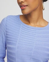 Boat Neck Pullover Sweater