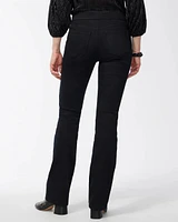 Black Pull-on Bootcut Jeggings