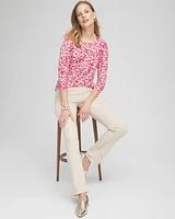 Touch of Cool™ Leopard Long Sleeve Tee