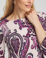 Paisley Square Neck Tunic