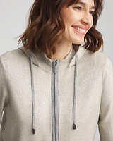 Zenergy® Luxe Foiled Cashmere Blend Hoodie