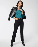 High Rise Straight Leg Jeans