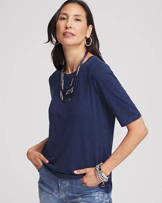 Touch of Cool™ Denim Short Sleeve Tee