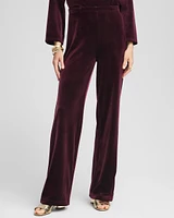 Petite Travelers Collection Velvet No Tummy Pants