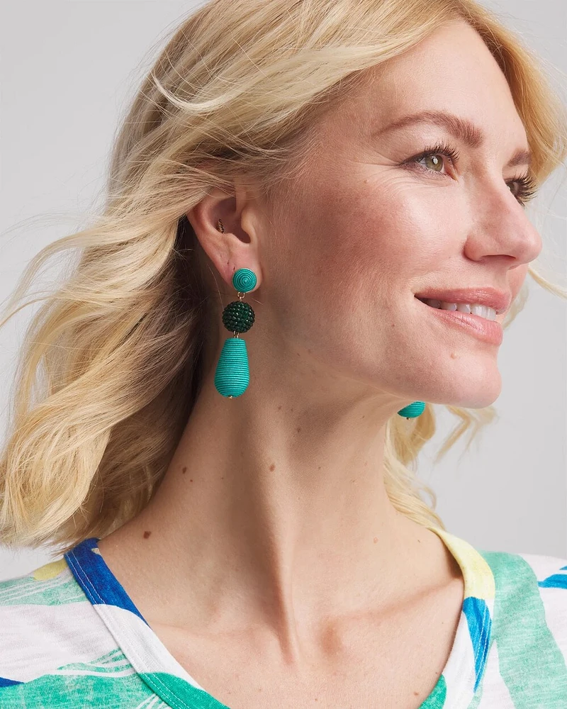 No Droop® Thread Wrapped Earrings
