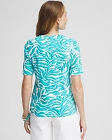 Cool Palms Scoop Neck Tee