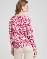 Touch of Cool™ Leopard Long Sleeve Tee