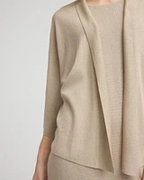 Travelers™ Collection Metallic Knit Cardigan