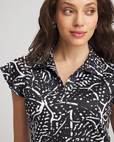Zenergy® UPF Knit Printed Polo Top