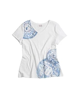 Zenergy Stamp-Print Tee