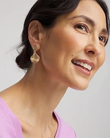 Gold Mini Drop Earrings