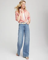 No Iron™ Summer Striped Shirt