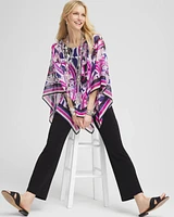 Travelers™ Paisley Chiffon Layered Top