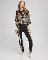 Zenergy® Leopard Print Side Panel Leggings