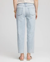 Relaxed Tapered Cropped Jeans