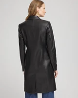 Faux Leather Topper