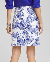 Brigitte™ Seashell Motif Pull-On Skort