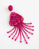 Sequins Jelly Fish Earrings