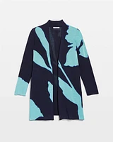 Travelers™ Collection Petal-Print Cardigan