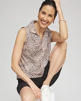 Zenergy® UPF Sleeveless Ruffle Polo
