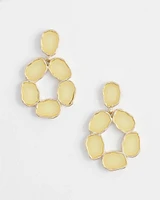 No Droop® Yellow Drop Earrings
